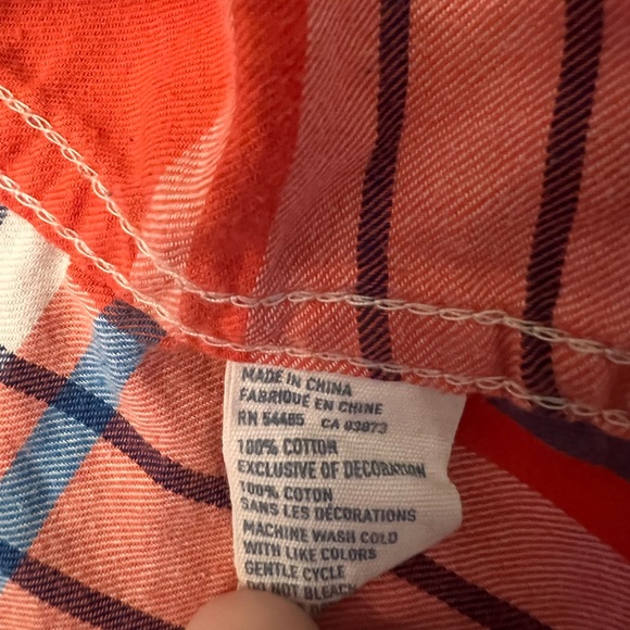 AE Girls Plaid Button - Picture 3 of 3